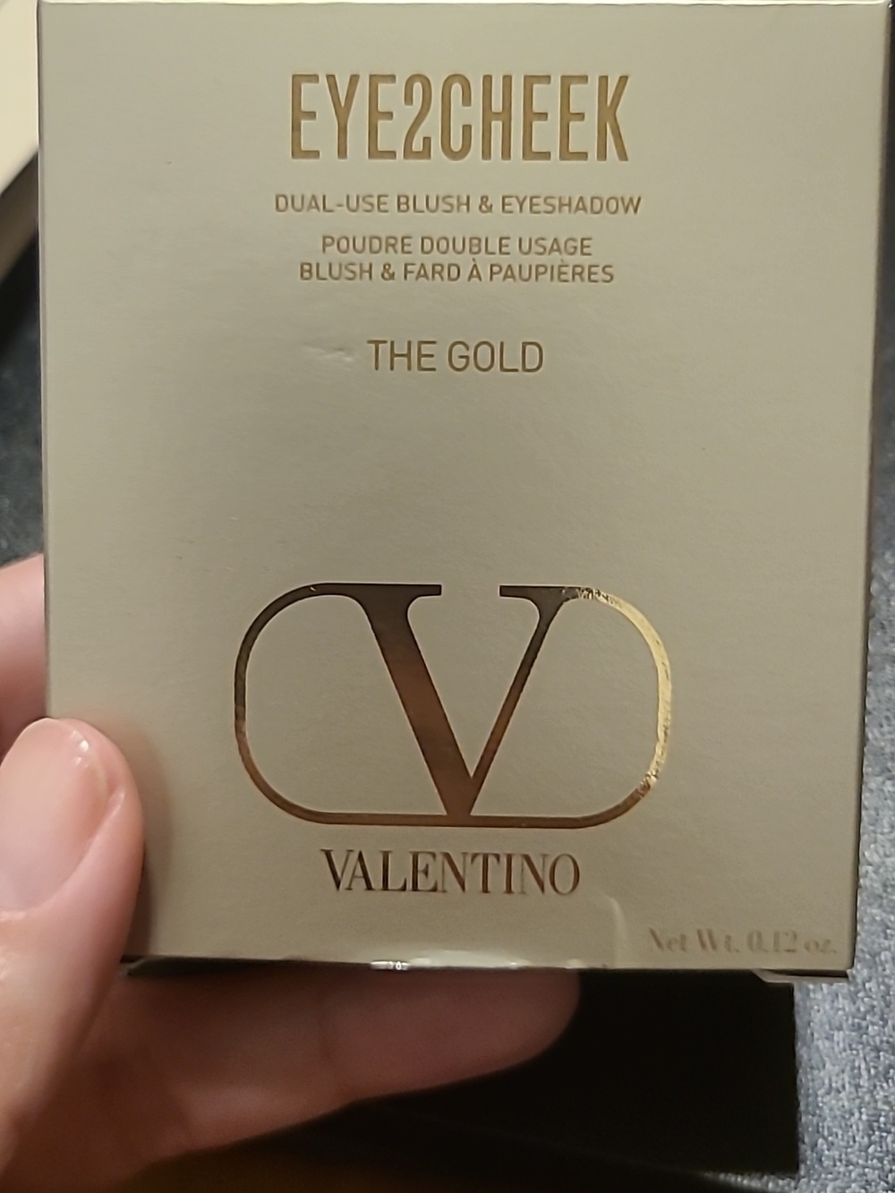 VALENTINO Eyes2Cheek 600 Put a Spike On It Dual Use Eyeshadow and Blush - Picture 3 of 8